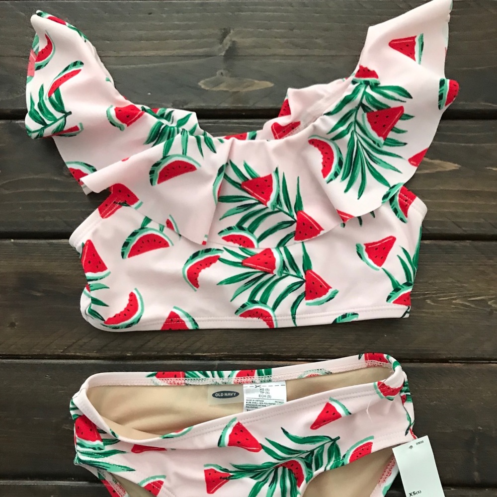 Brand new little girls swim